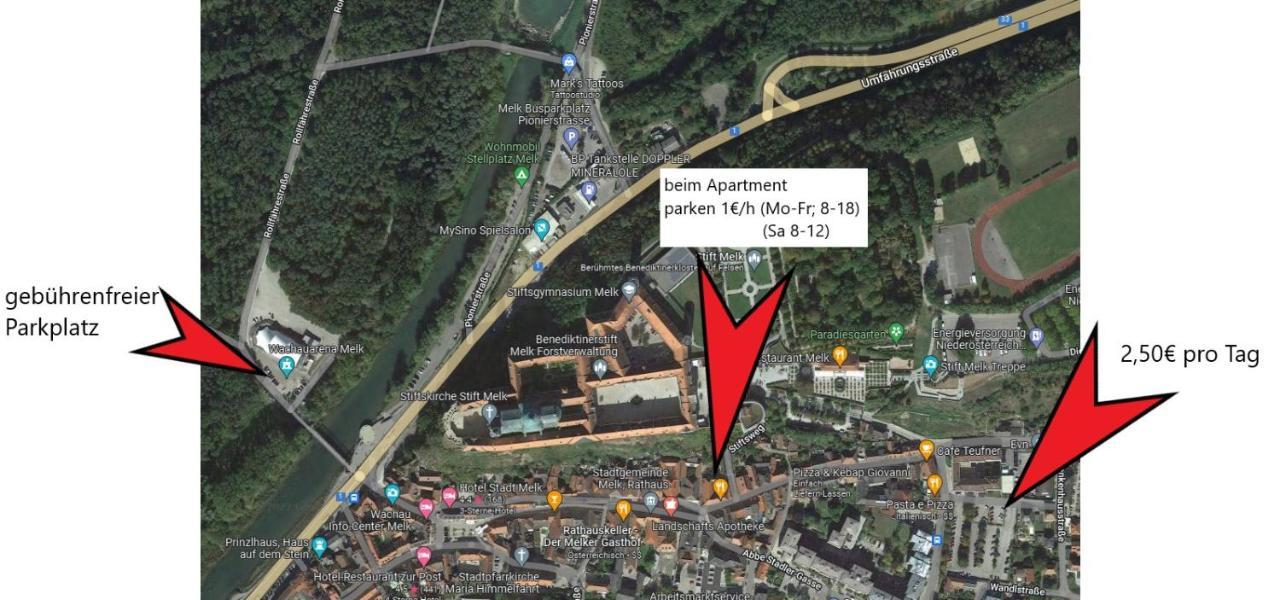 Schon Wohnen Beim Stift Melk Apartment Exterior foto